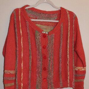 Handmade Cardigan Sweater Size M